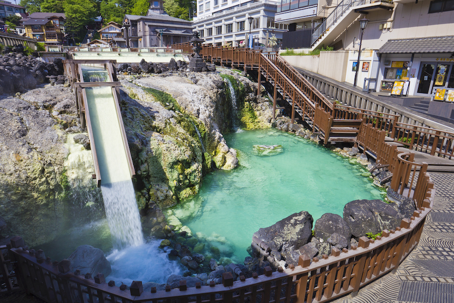 Yubatake, Kustatsu Onsen Gunma Japan