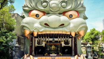 Namba Yasaka Shrine in Osaka