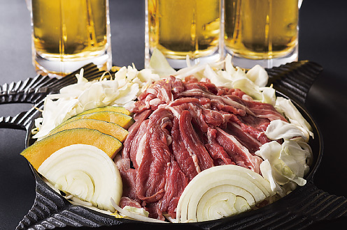 Sapporo Beer Garden genghis khan lamb